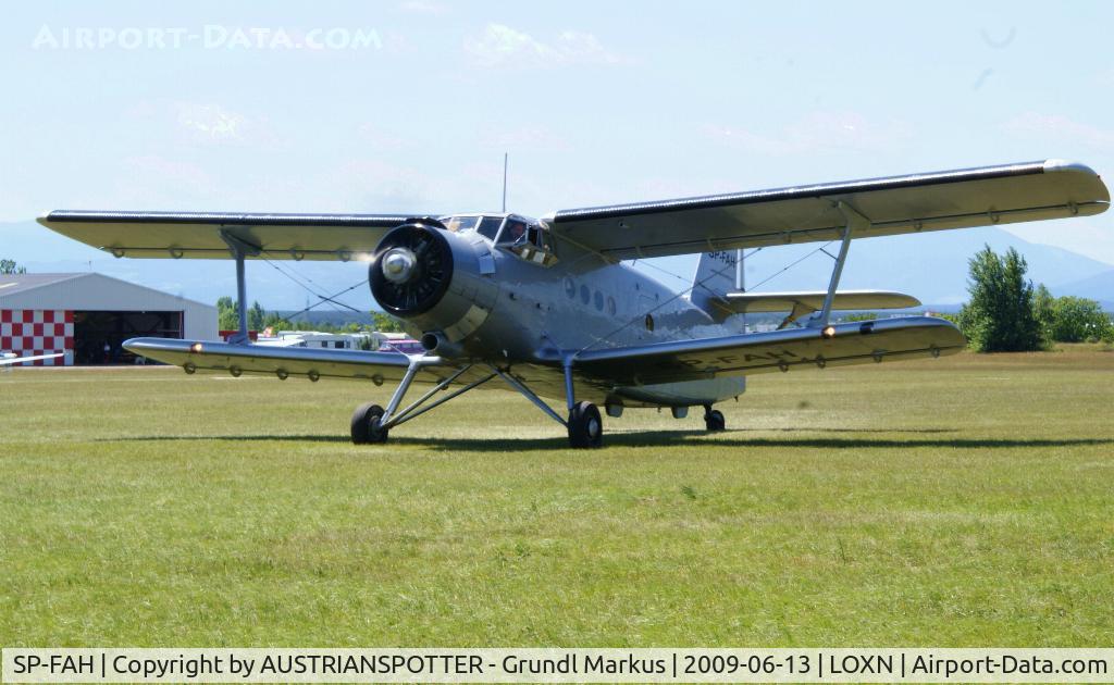SP-FAH, Antonov An-2 C/N 1G233-22, Antonov An-2