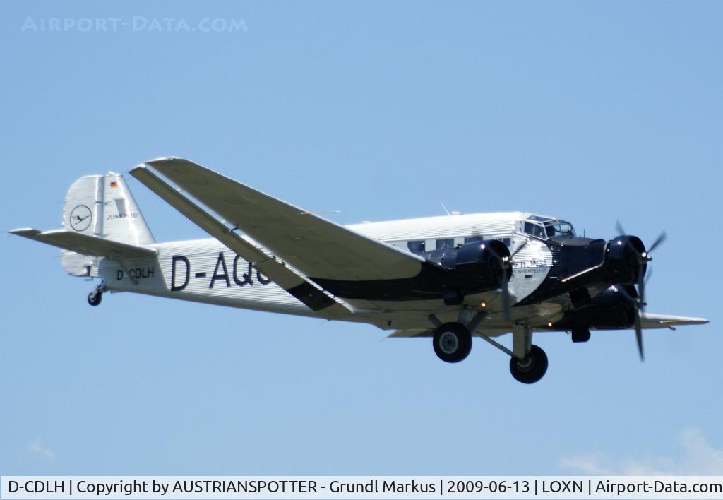 D-CDLH, 1936 Junkers Ju-52/3m C/N 130714, Junkers JU-52