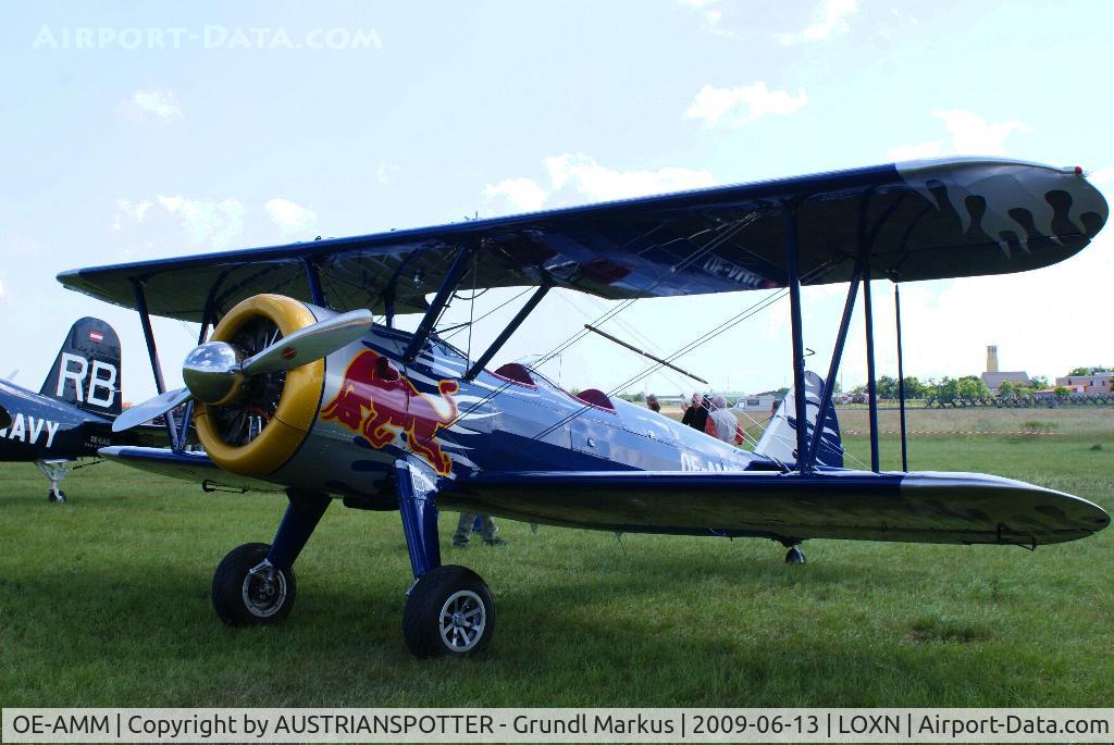 OE-AMM, 1943 Boeing E-75 (PT-13) Stearman C/N 75-5032, Flying Bulls