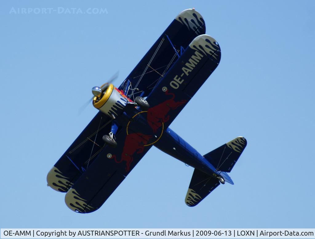 OE-AMM, 1943 Boeing E-75 (PT-13) Stearman C/N 75-5032, Flying Bulls