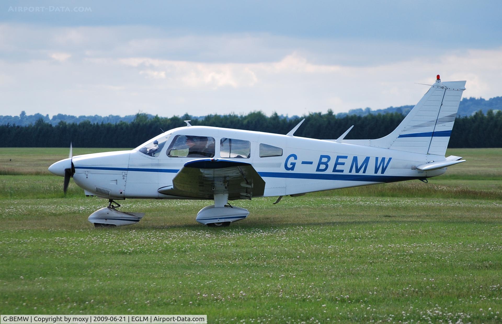 G-BEMW, 1976 Piper PA-28-181 Cherokee Archer II C/N 28-7790243, PA-28-181 at White Waltham