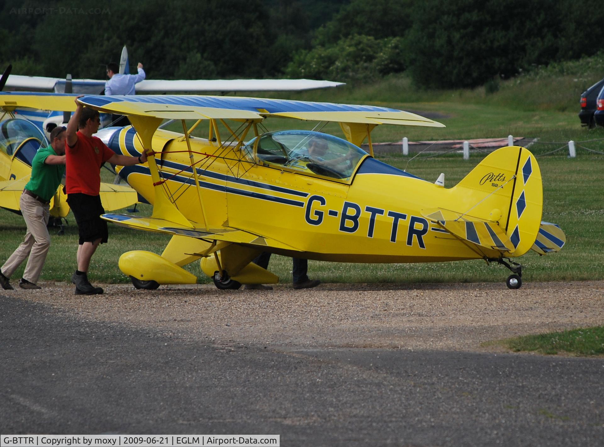 G-BTTR, 1979 Aerotek Pitts S-2A Special C/N 2208, Pitts S2A at White Waltham