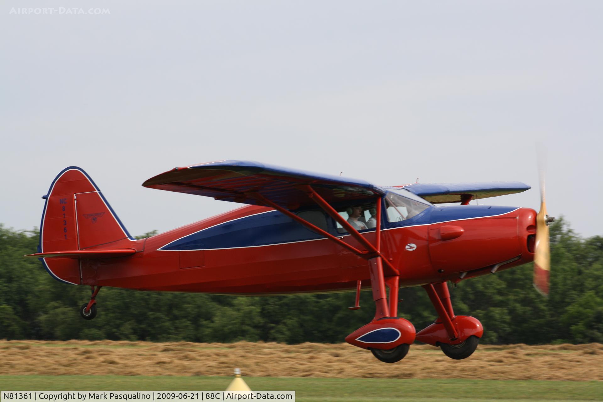 N81361, 1946 Fairchild 24R-46 C/N R46261, Fairchild 24R-46