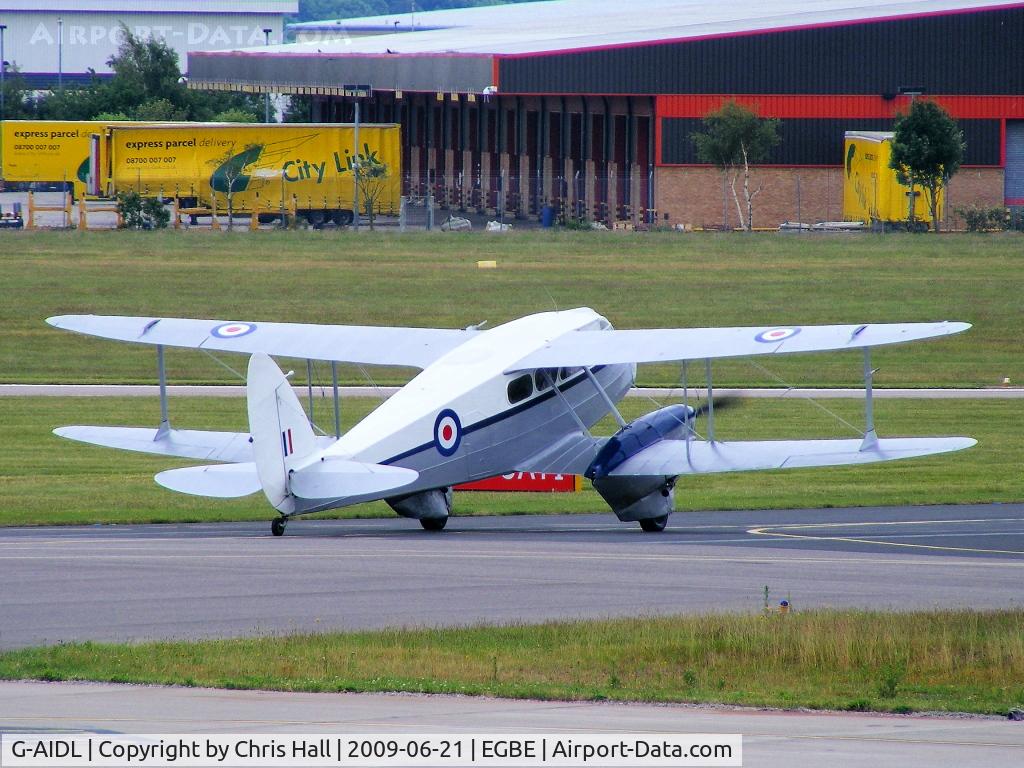 G-AIDL, 1946 De Havilland DH-89A Dominie/Dragon Rapide 6 C/N 6968, Air Atlantique Classic Flight