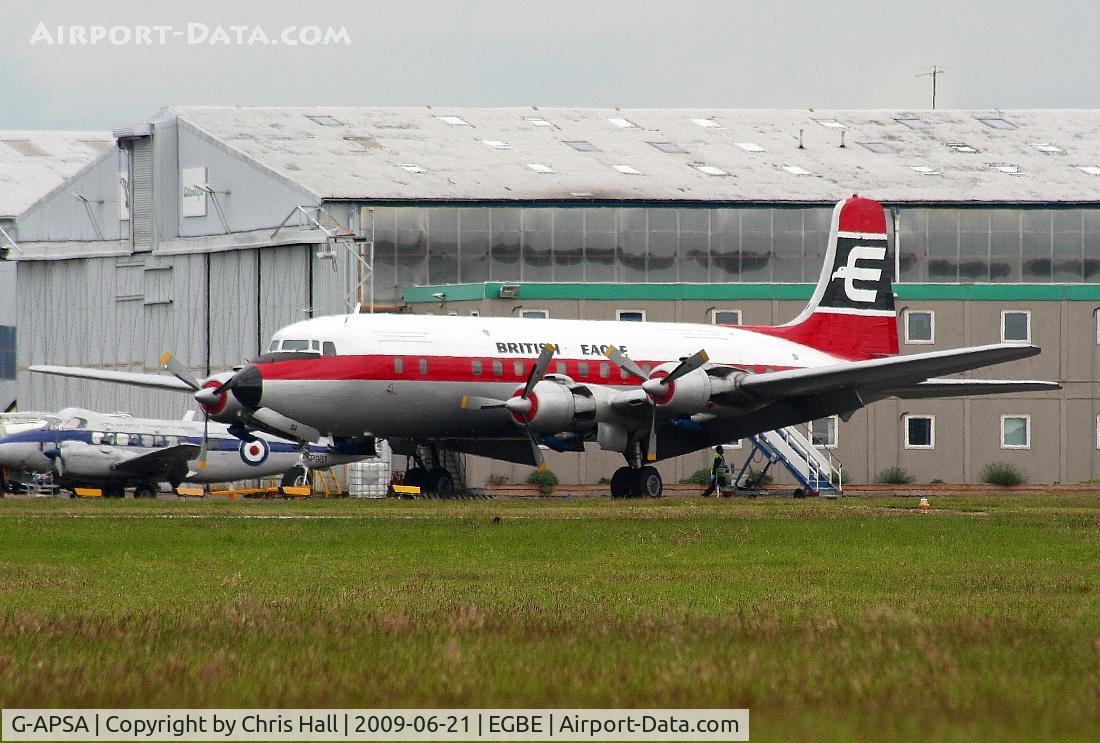 G-APSA, 1958 Douglas DC-6A C/N 45497, Air Atlantique Classic Flight