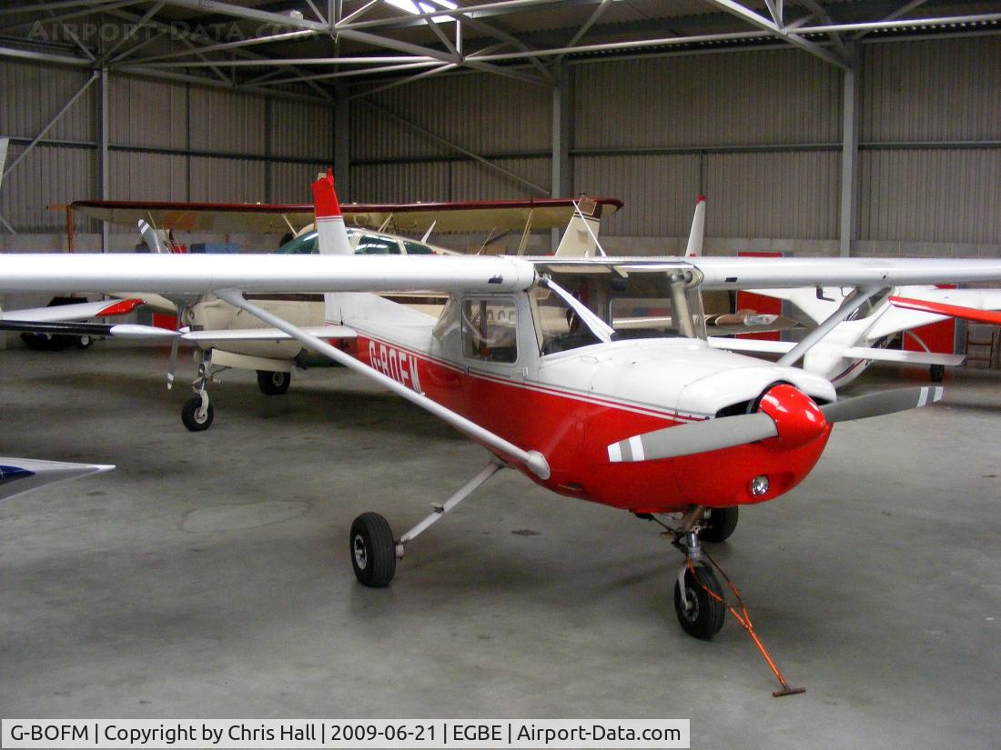 G-BOFM, 1981 Cessna 152 C/N 152-84730, GEM Rewinds Ltd, Previous ID: N6445M