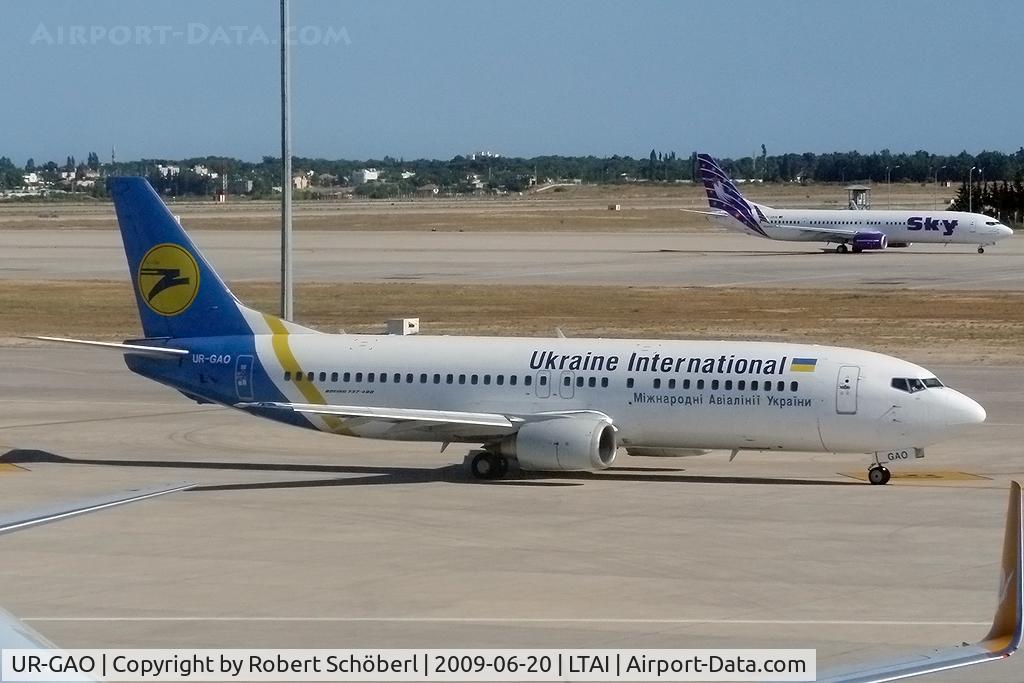 UR-GAO, 1991 Boeing 737-4Z9 C/N 25147, Spotting @ Antalya Airport