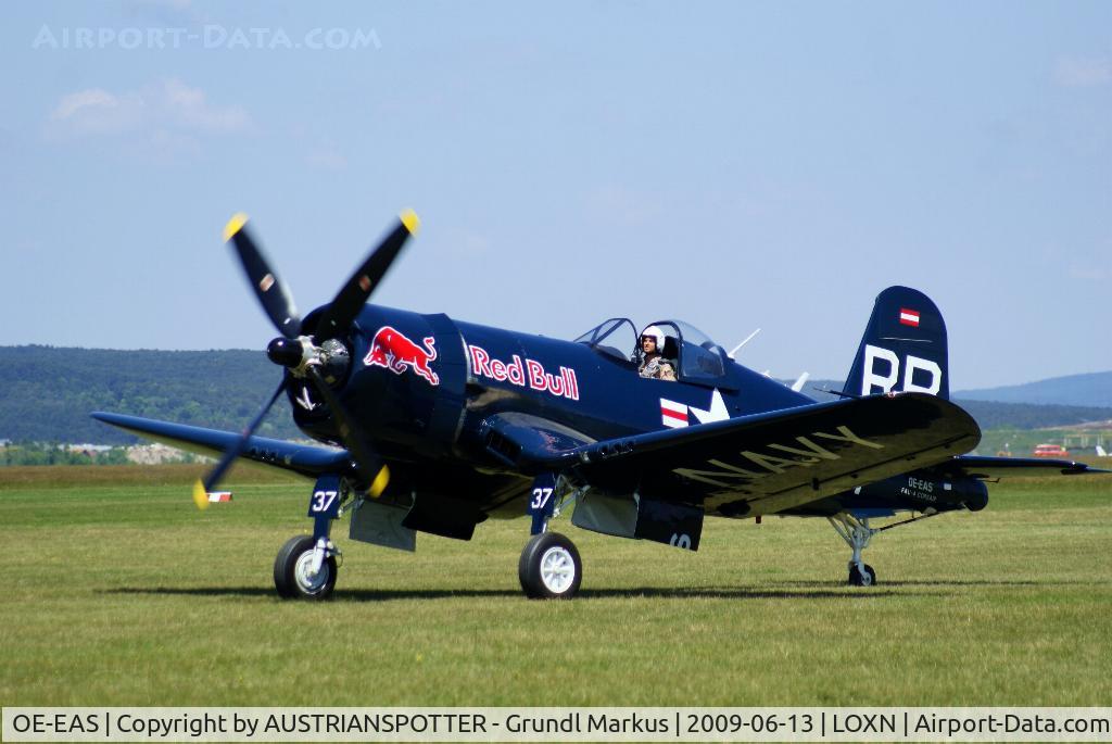 OE-EAS, 1945 Vought F4U-4 Corsair C/N 9149, Flying Bulls