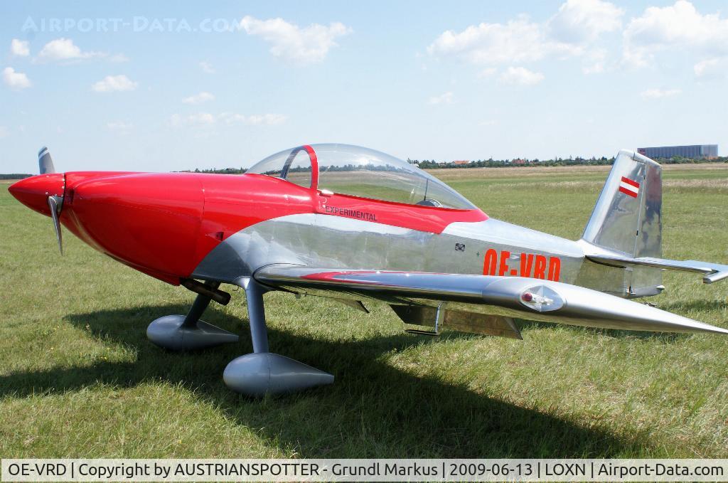 OE-VRD, 2008 Vans RV-8 C/N 81943, Unknow Aircraft, Sorry