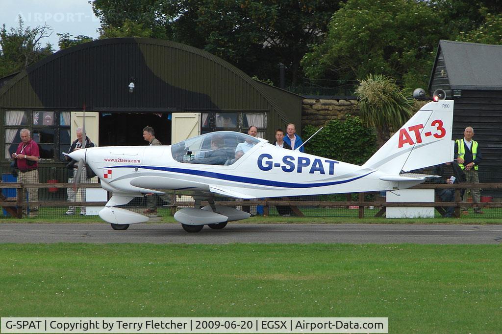 G-SPAT, 2003 Aero AT-3 R100 C/N AT3-008, Aero AT-3 at North Weald on 2009 Air Britain Fly-in Day 1