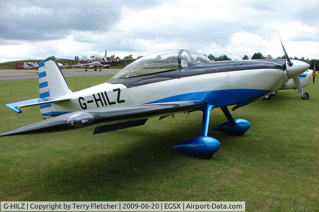 G-HILZ, 2006 Vans RV-8 C/N PFA 303-14471, Vans RV-8 at North Weald on 2009 Air Britain Fly-in Day 1