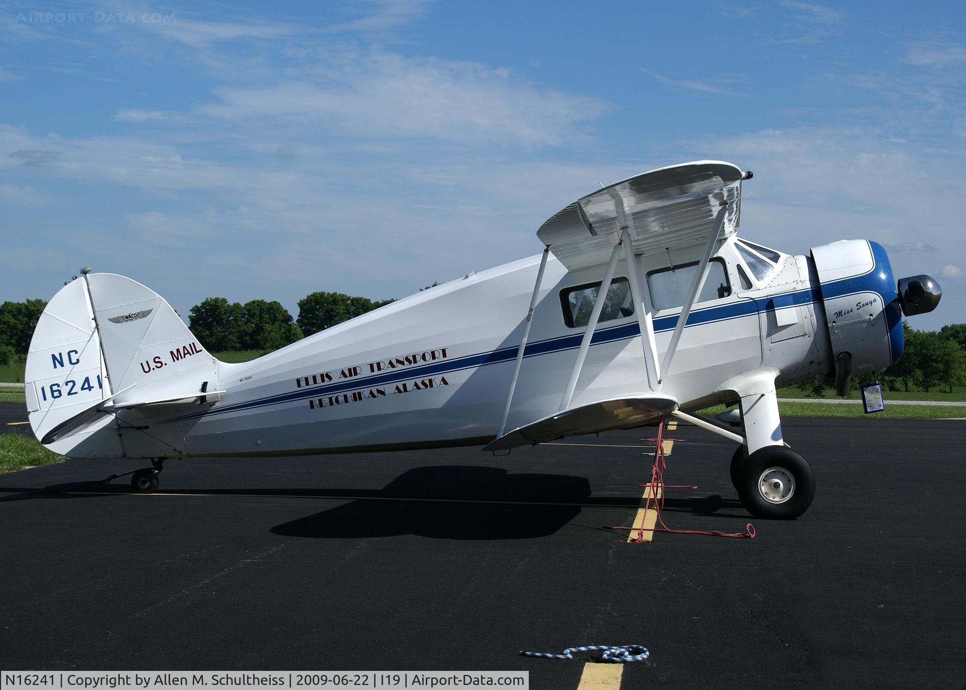 N16241, 1936 Waco YKS-6 C/N 4459, 1936 Waco