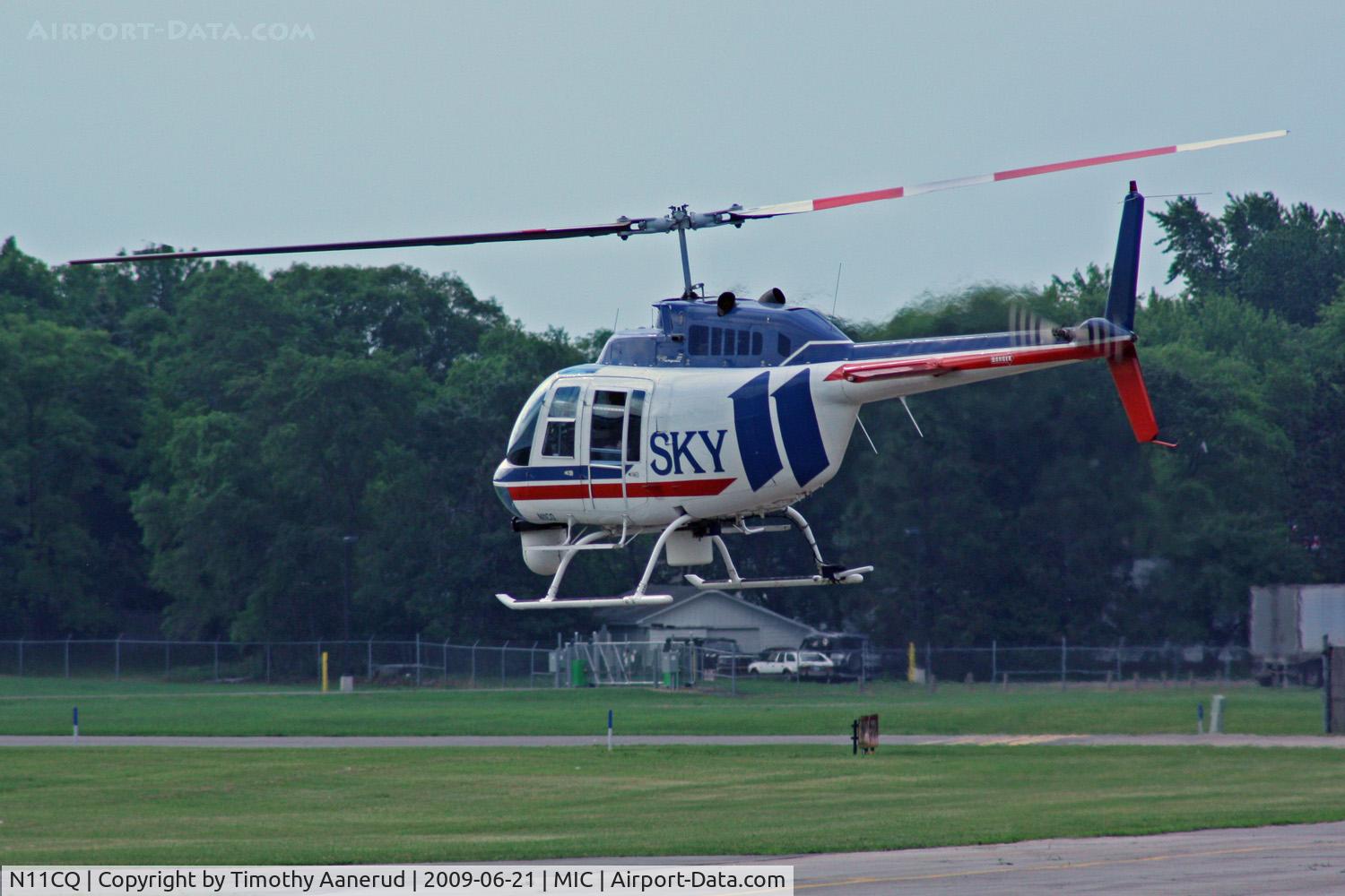 N11CQ, 1984 Bell 206B JetRanger III C/N 3778, KARE-11 TV's Sky 11, 1984 Bell 206B-III, c/n: 3778