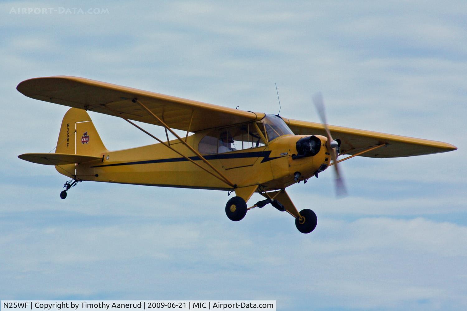 N25WF, Piper J3C-65 Cub C/N 5671, Piper/wally's Flyers Inc J3C-65, c/n: 5671