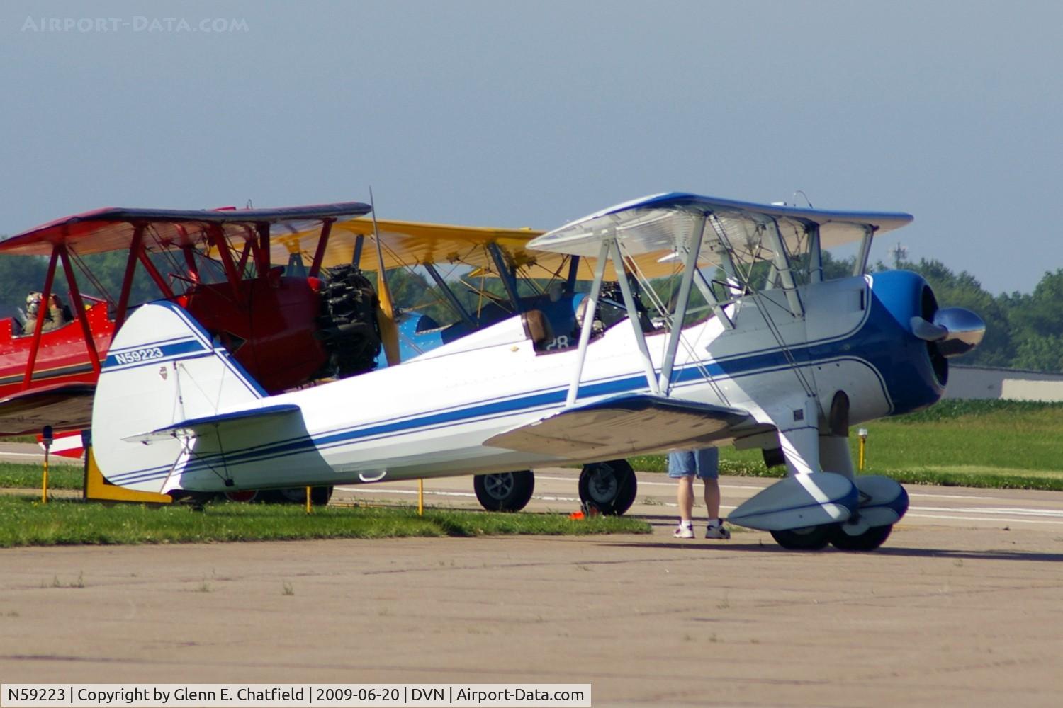 N59223, 1942 Boeing A75N1(PT17) C/N 75-2740, Quad Cities Air Show, PT-17 41-25251