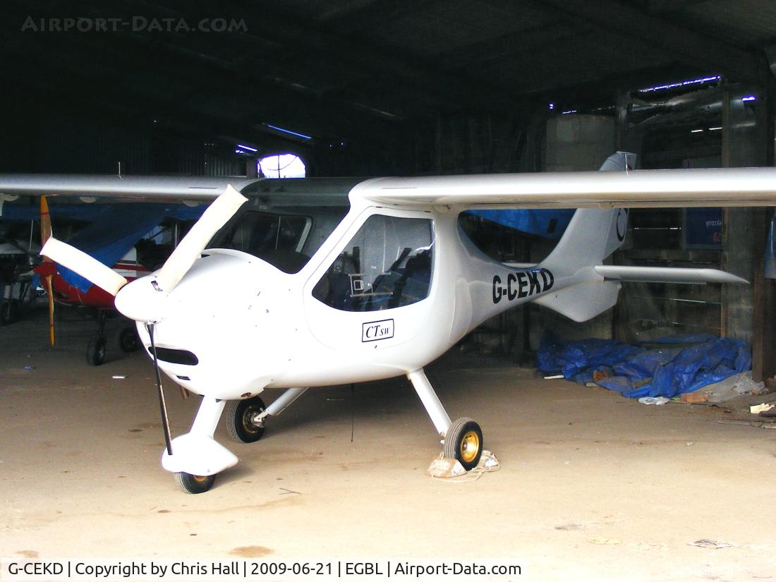 G-CEKD, 2007 Flight Design CTSW C/N 8255, Microlight at Long Marston Airfield