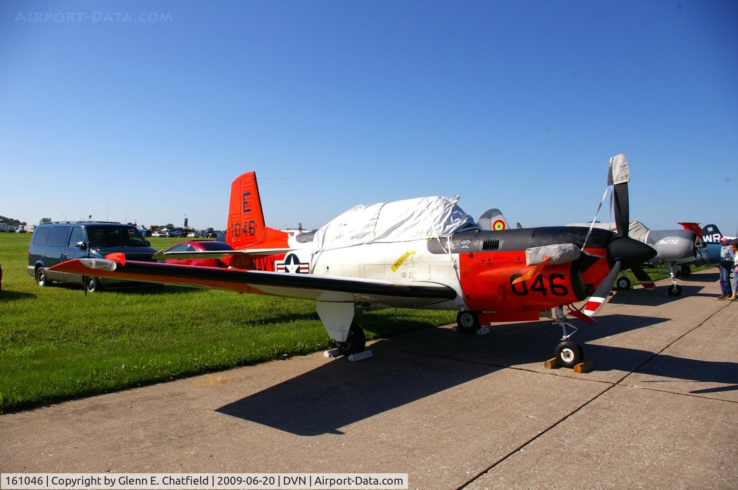 161046, Beechcraft T-34C Mentor C/N GL-174, Quad Cities Air Show