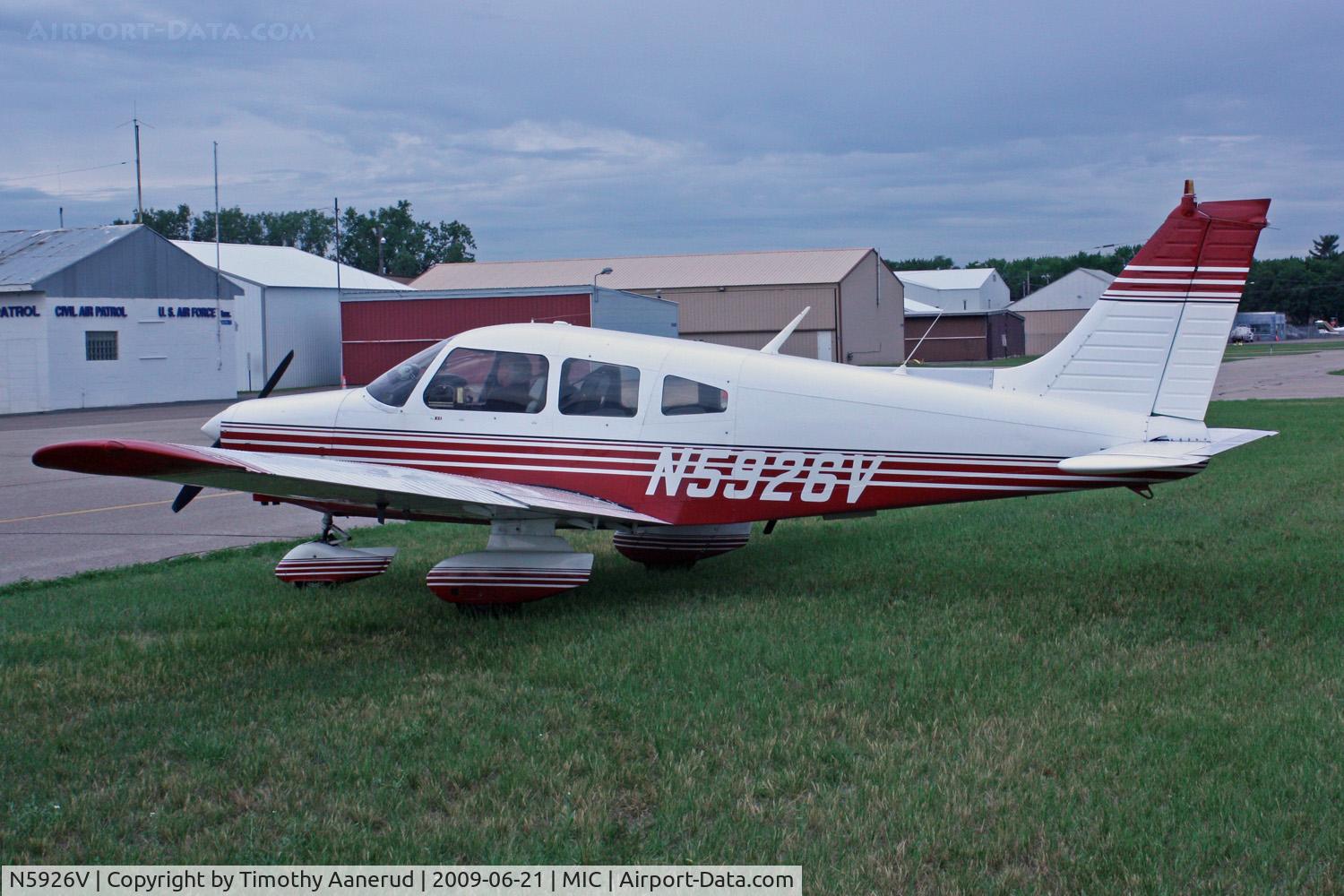 N5926V, Piper PA-28-161 C/N 287716217, Crystal Airport Open House 2009