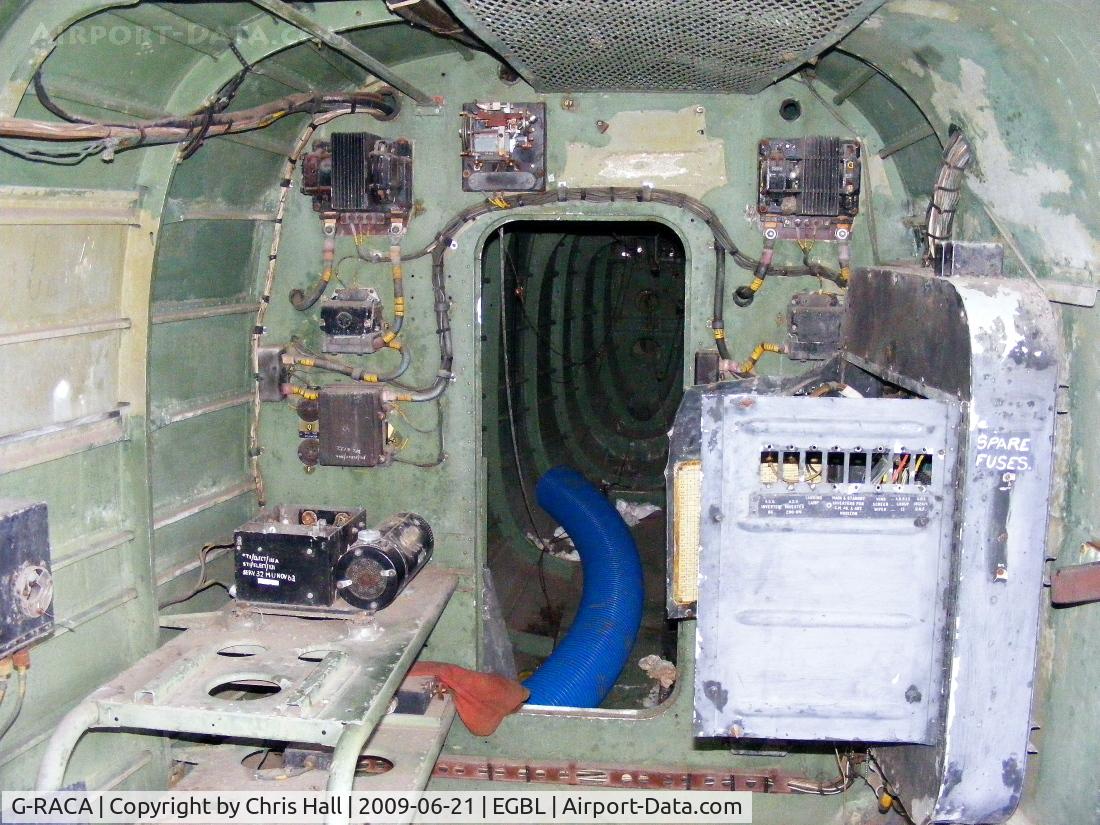 G-RACA, 1952 Percival P-57 Sea Prince T1 C/N P57/49, inside the Sea Prince