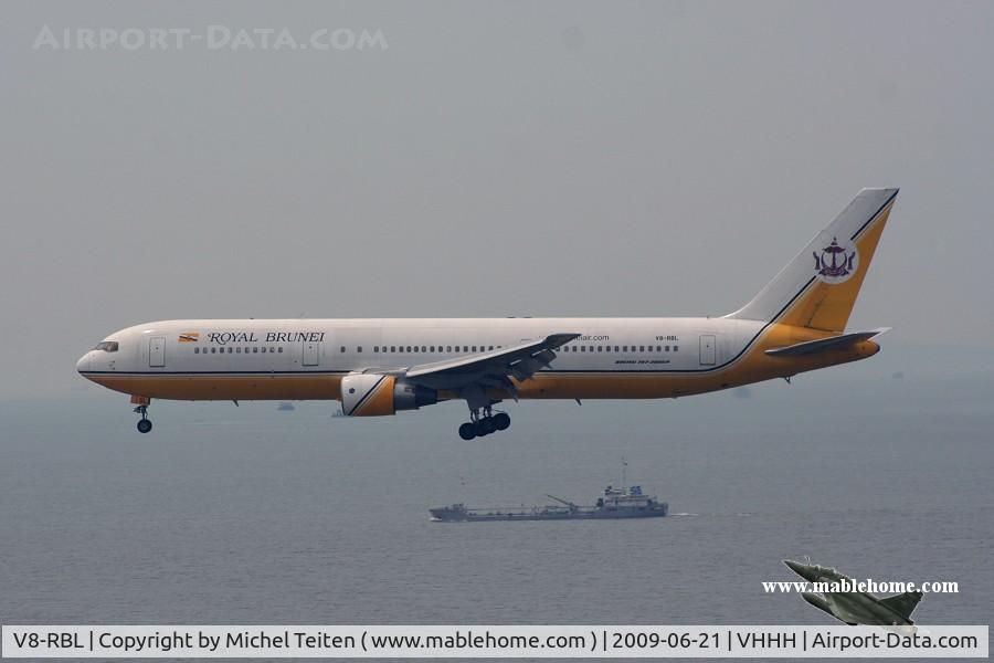 V8-RBL, 1993 Boeing 767-33A/ER C/N 27189, Royal Brunei