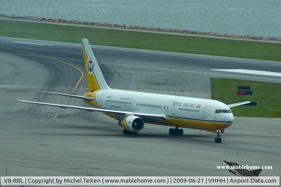 V8-RBL, 1993 Boeing 767-33A/ER C/N 27189, Royal Brunei