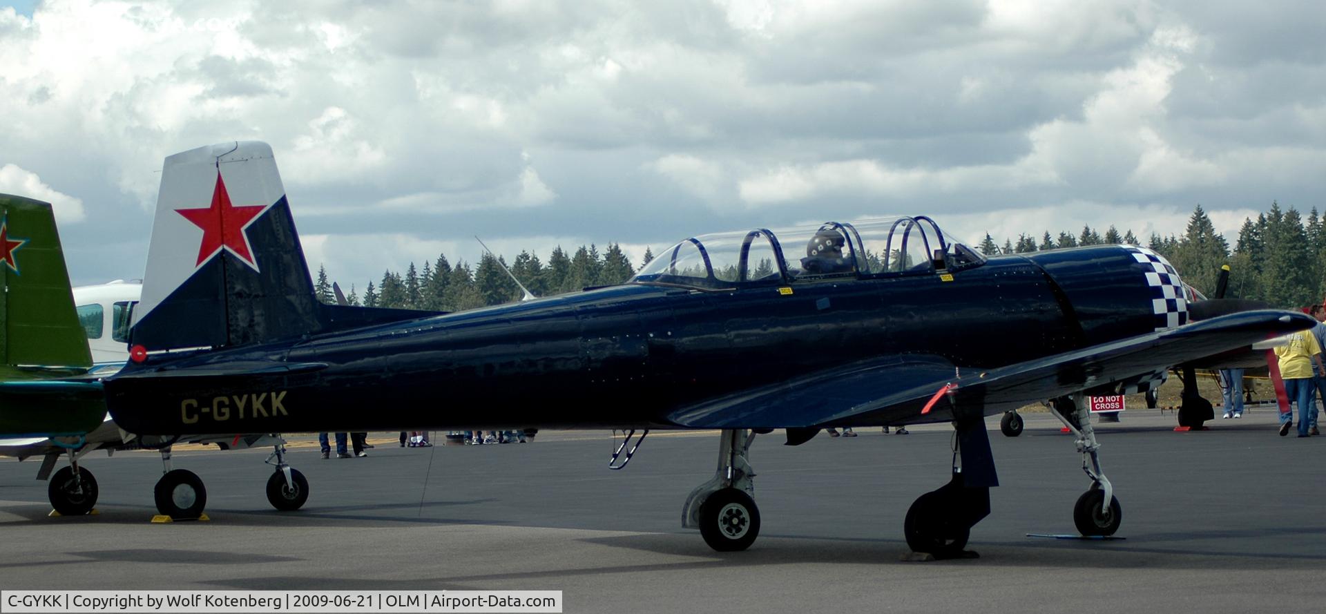 C-GYKK, 1967 Nanchang CJ-6A C/N 2032007, at the airshow
