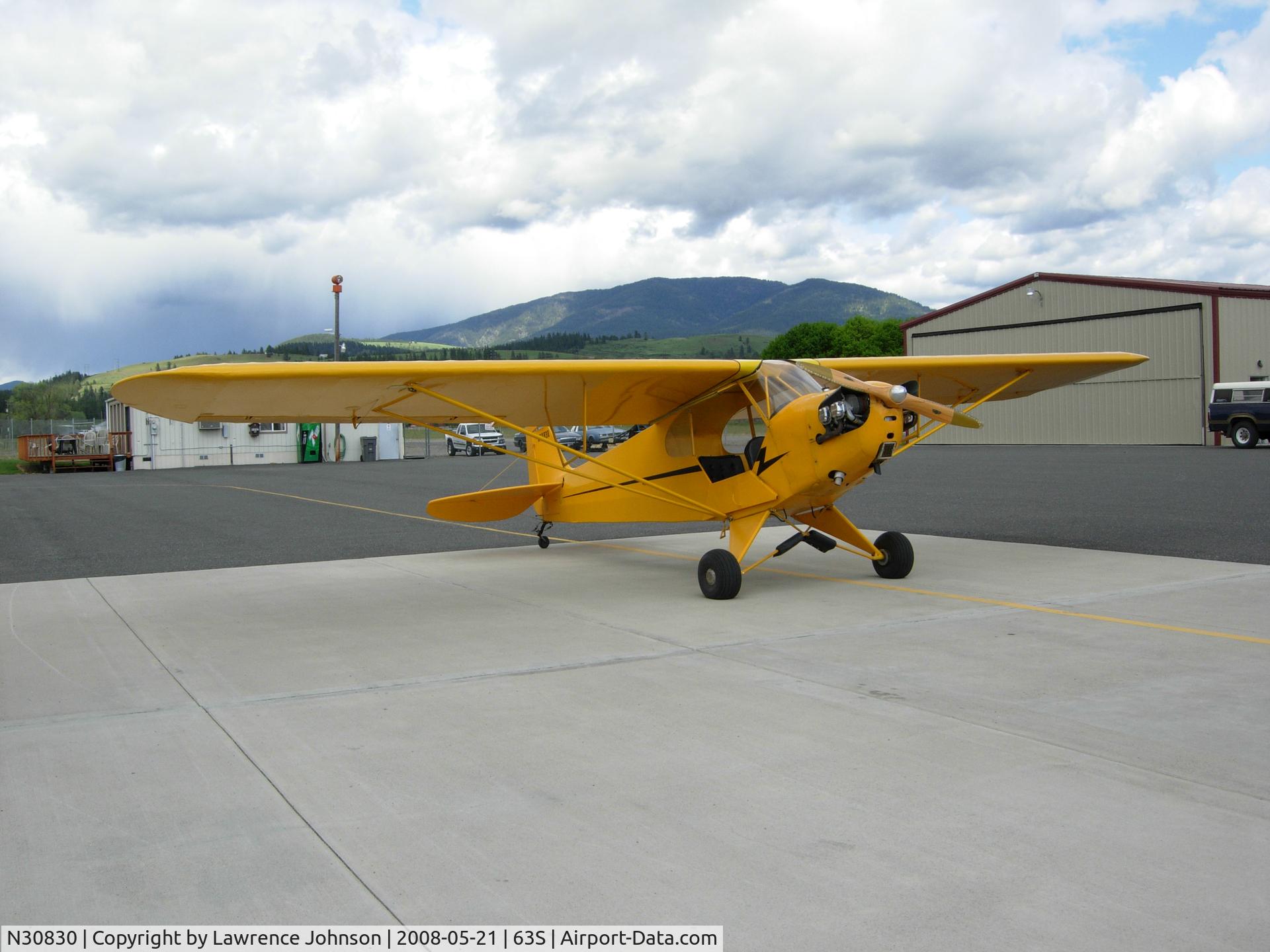 N30830, 1940 Piper J3C-65 Cub C/N 5152, Pre-war J3 Cub at Colville, WA