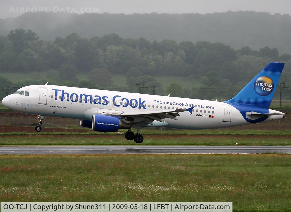 OO-TCJ, 2002 Airbus A320-214 C/N 1787, Landing rwy 20