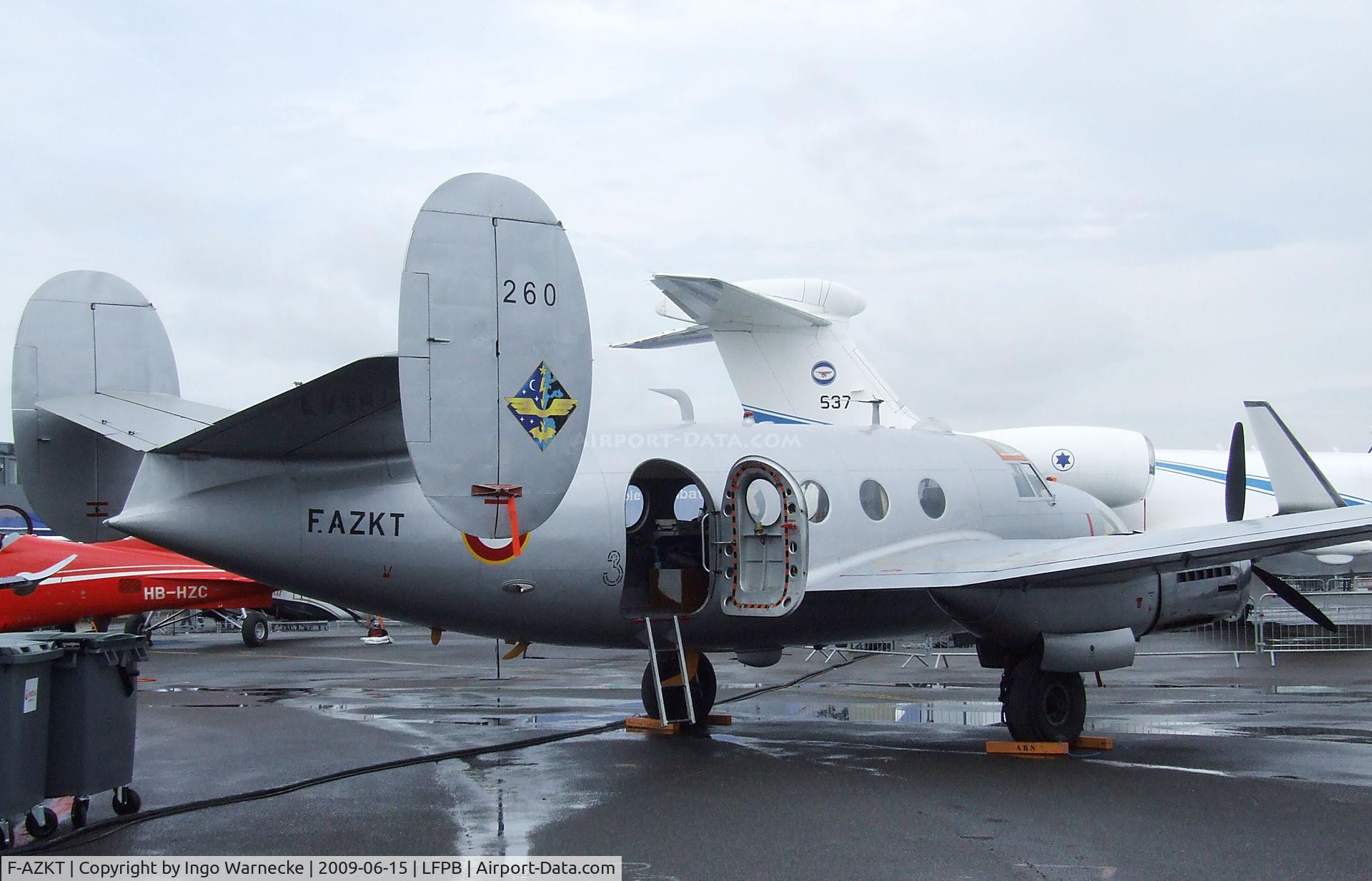 F-AZKT, 1954 Dassault MD-311 Flamant C/N 260, Dassault MD.311 Flamant at the Aerosalon 2009, Paris