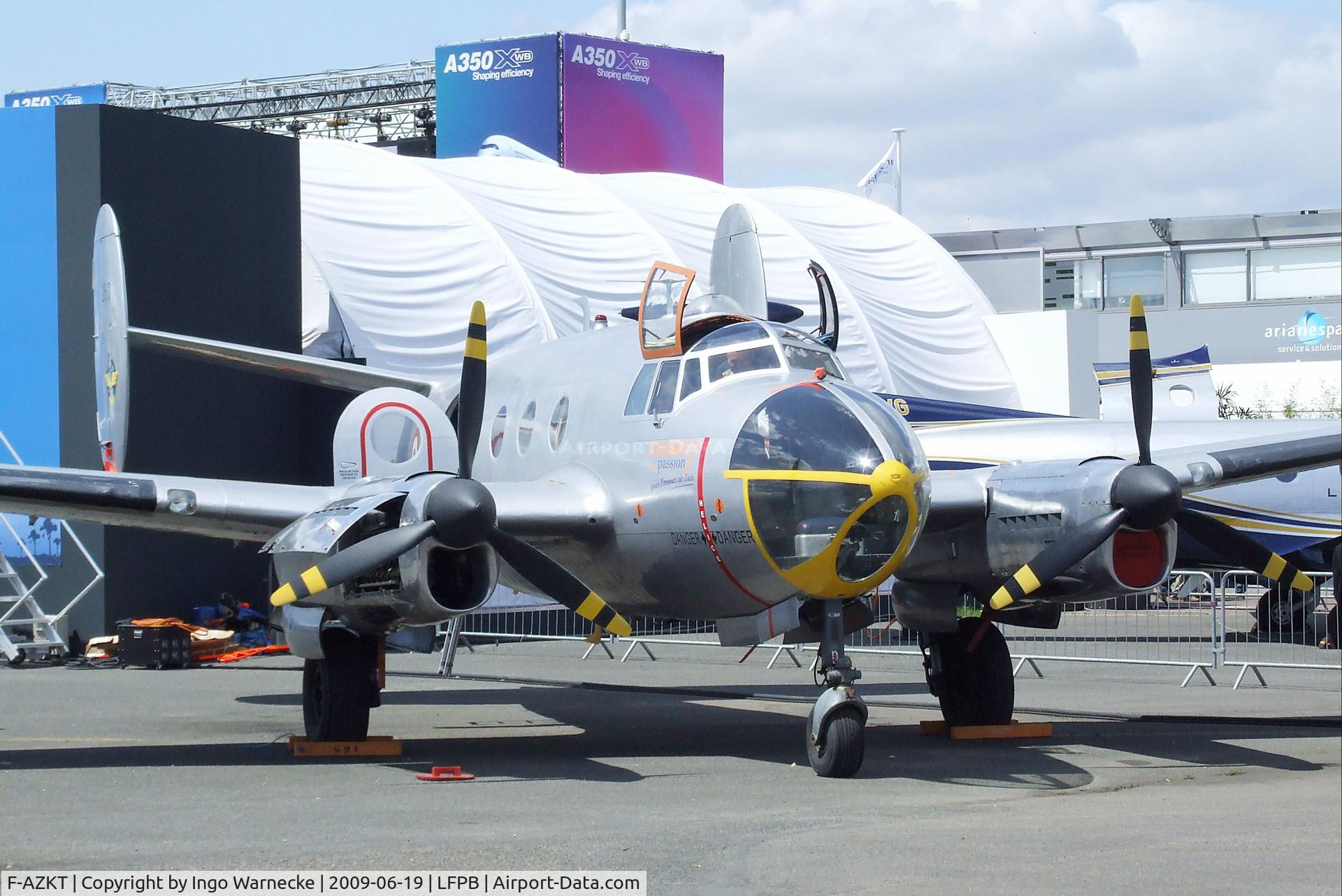 F-AZKT, 1954 Dassault MD-311 Flamant C/N 260, Dassault MD.311 Flamant at the Aerosalon 2009, Paris