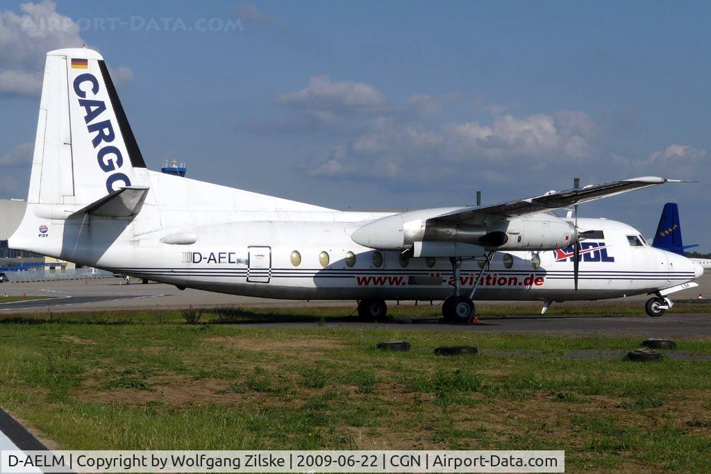 D-AELM, 1970 Fokker F.27-600 Friendship C/N 10450, with fake reg: D-AFC