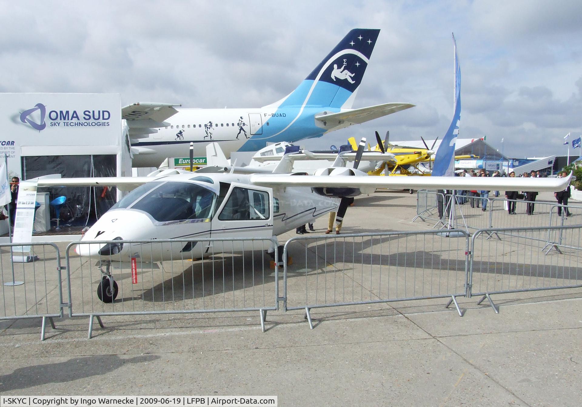 I-SKYC, OMA Sud Skycar C/N 01, OMA Sud Skycar Prototype at the Aerosalon 2009, Paris