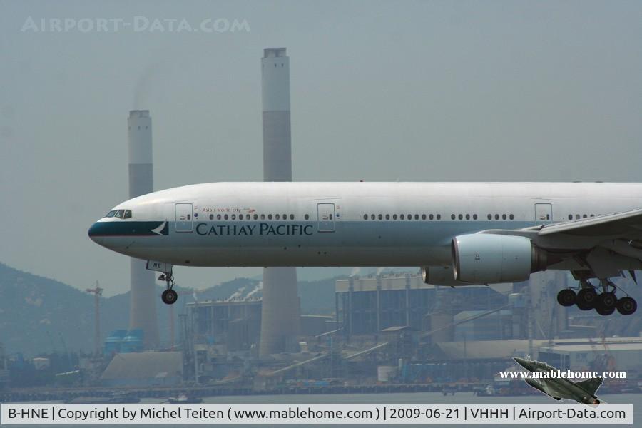 B-HNE, 1997 Boeing 777-367 C/N 27507, Cathay Pacific