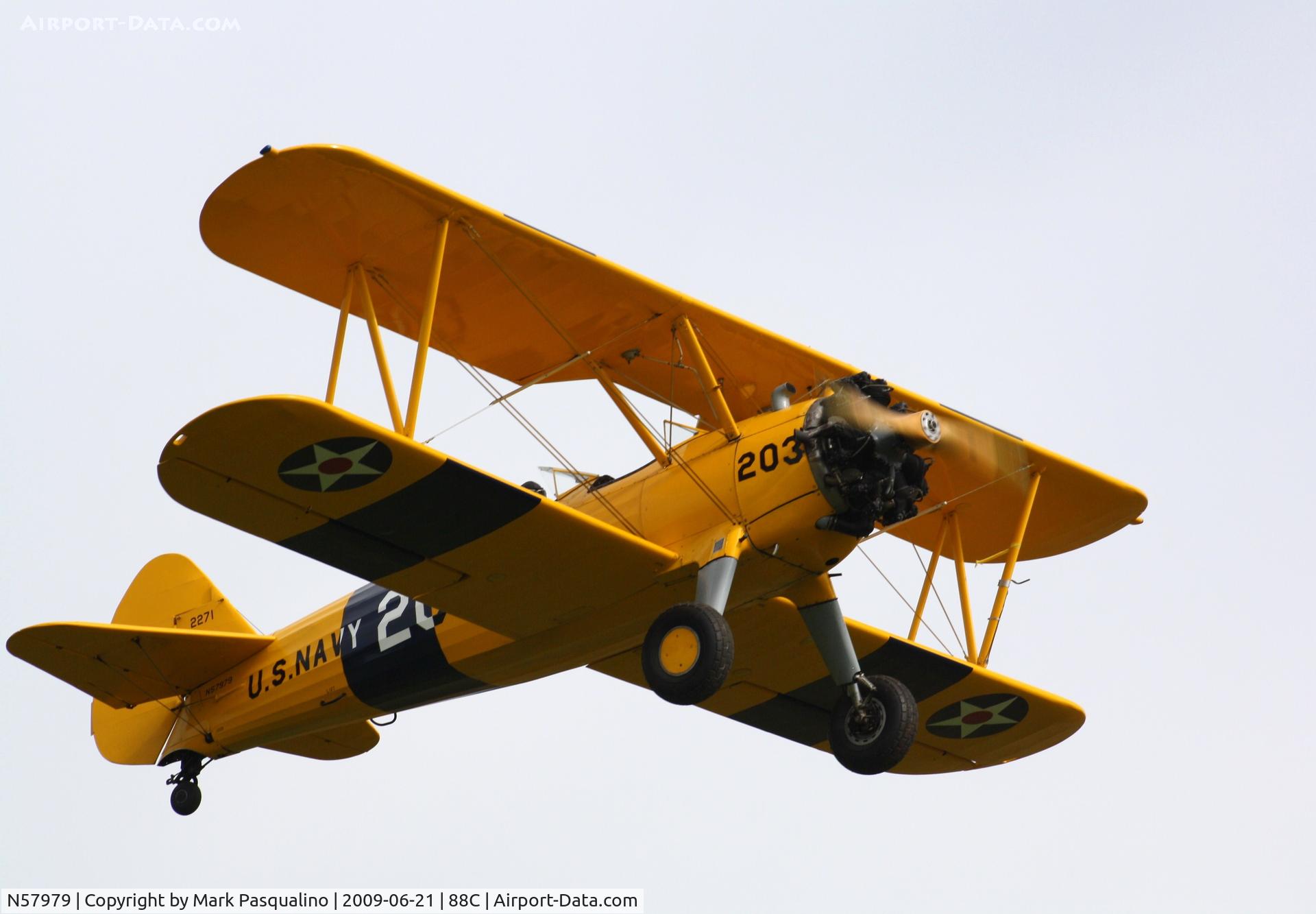 N57979, 1941 Boeing A75N1(PT17) C/N 75-2271, Stearman