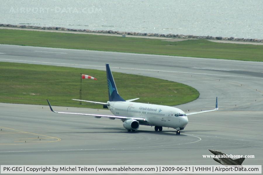 PK-GEG, 2002 Boeing 737-83N C/N 30033, Garuda