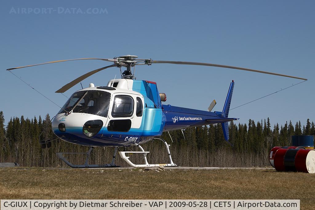 C-GIUX, 1980 Aerospatiale AS-350BA Ecureuil C/N 1240, Great Slave Helicopters AS350