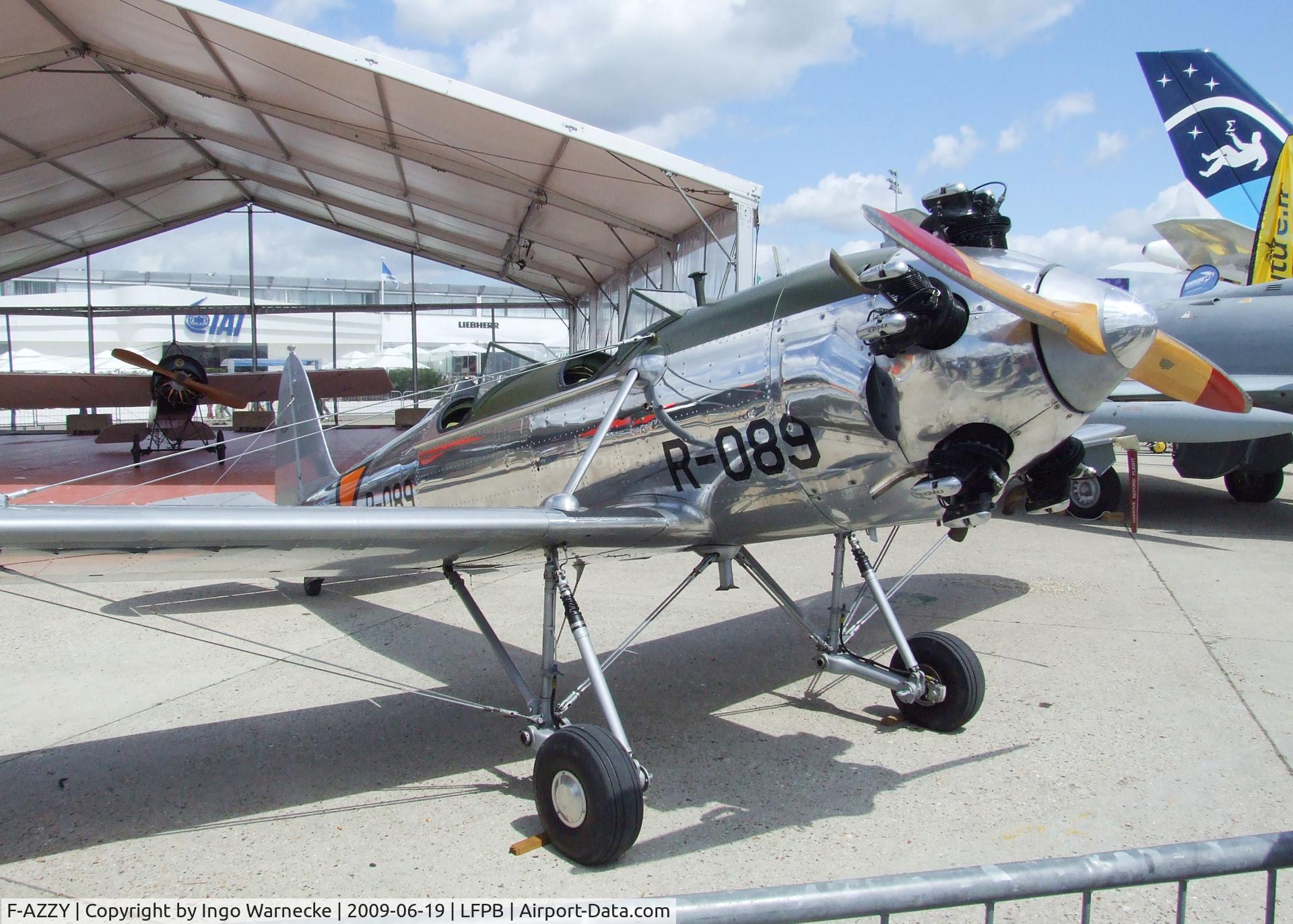 F-AZZY, 1942 Ryan PT-22 Recruit (ST3KR) C/N 1794, Ryan ST3KR (PT-22 Recruit) at the Aerosalon 2009, Paris
