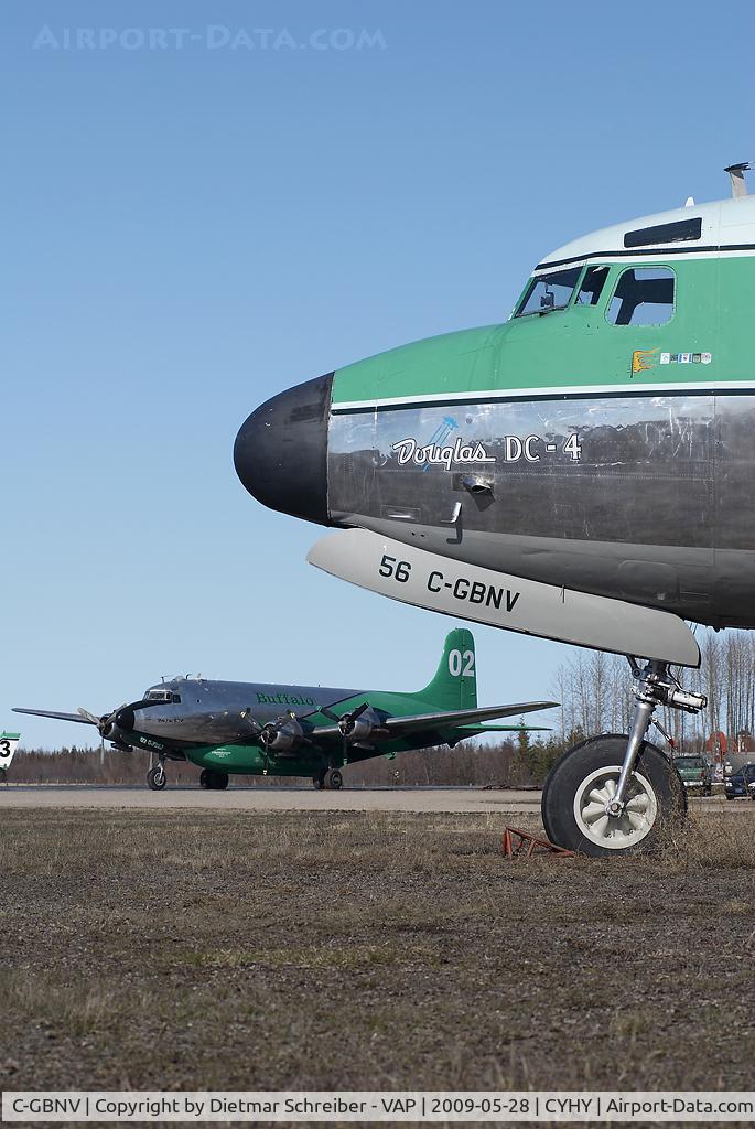 C-GBNV, 1946 Douglas C-54G-DC Skymaster Skymaster C/N 35988, Buffalo Airways DC4