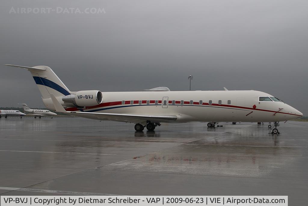 VP-BVJ, 2007 Bombardier Challenger 850 (CL-600-2B19) C/N 8071, Canadair Regionaljet