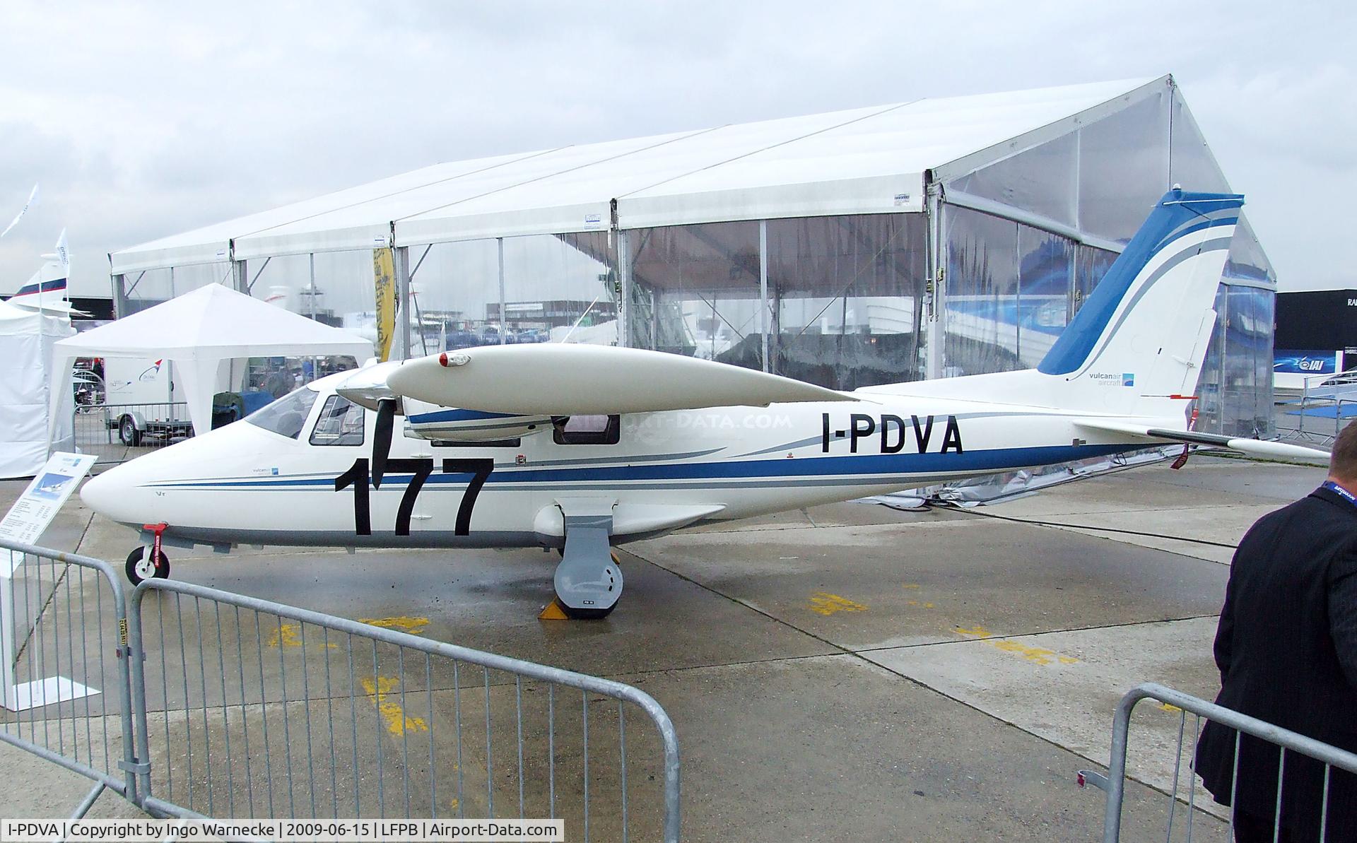 I-PDVA, Vulcanair P-68P-VR Observer 2 C/N 430, Vulcanair P.68P-VR Observer 2 at the Aerosalon 2009, Paris