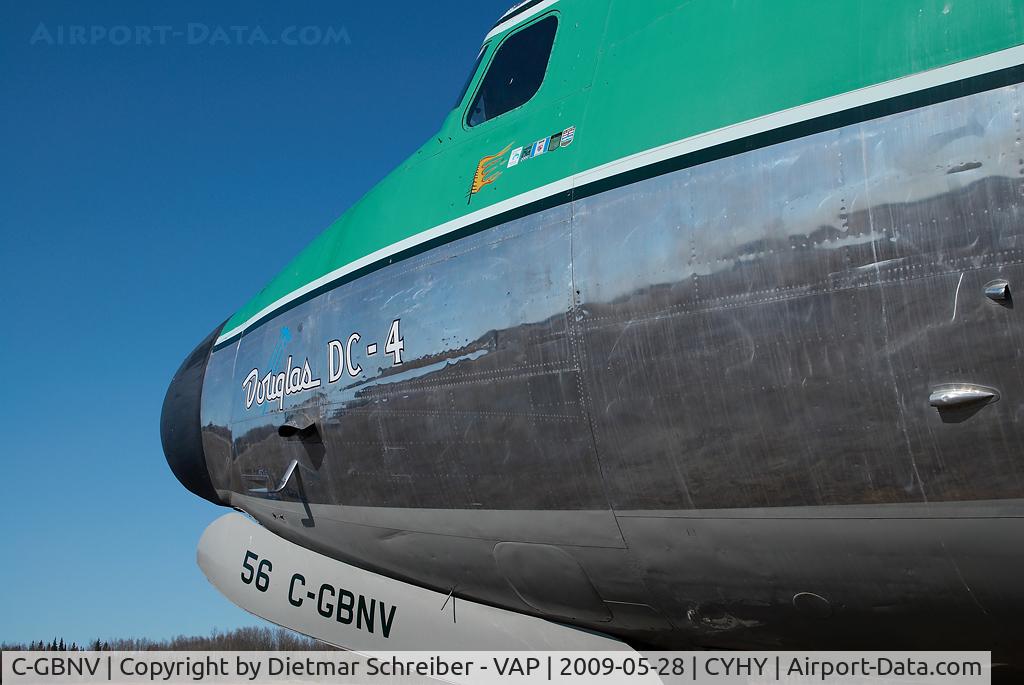 C-GBNV, 1946 Douglas C-54G-DC Skymaster Skymaster C/N 35988, Buffalo Airways DC4