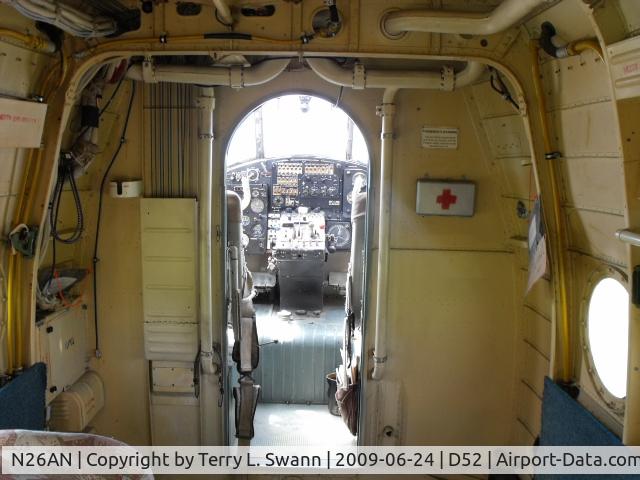 N26AN, 1987 Antonov (PZL-Mielec) An-2R C/N 1G226-56, Inside Natasha.