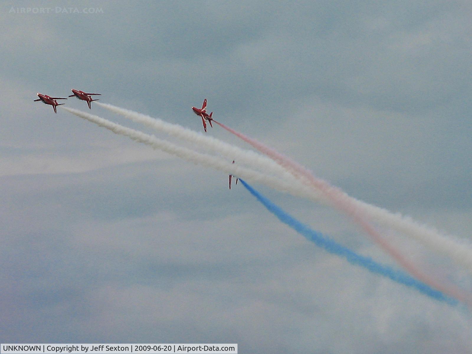 UNKNOWN, British Aerospace Hawk T1A C/N Unknown, Red Arrows - Royal Air Force Display Team. BAe Hawk Mk1 aircraft.