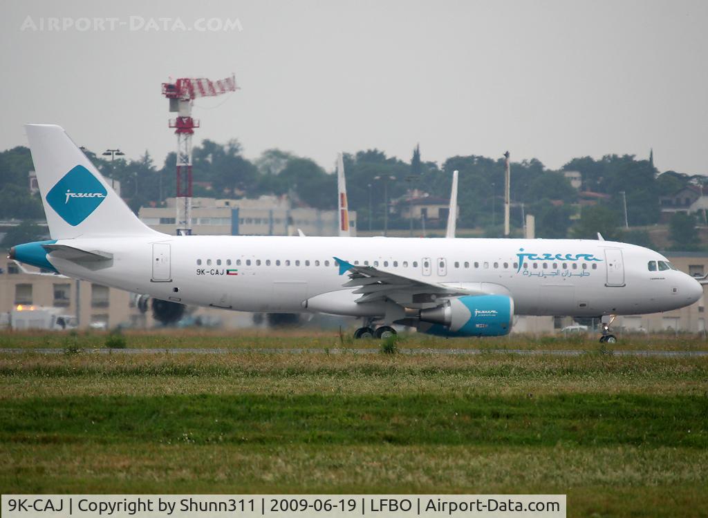 9K-CAJ, 2009 Airbus A320-214 C/N 3939, Delivery day