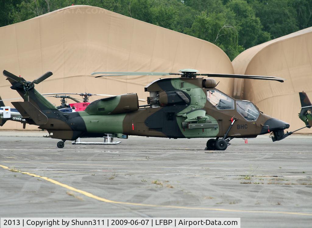 2013, Eurocopter EC-665 Tigre HAP C/N 2013, Parked during LFBP Open Day 2009