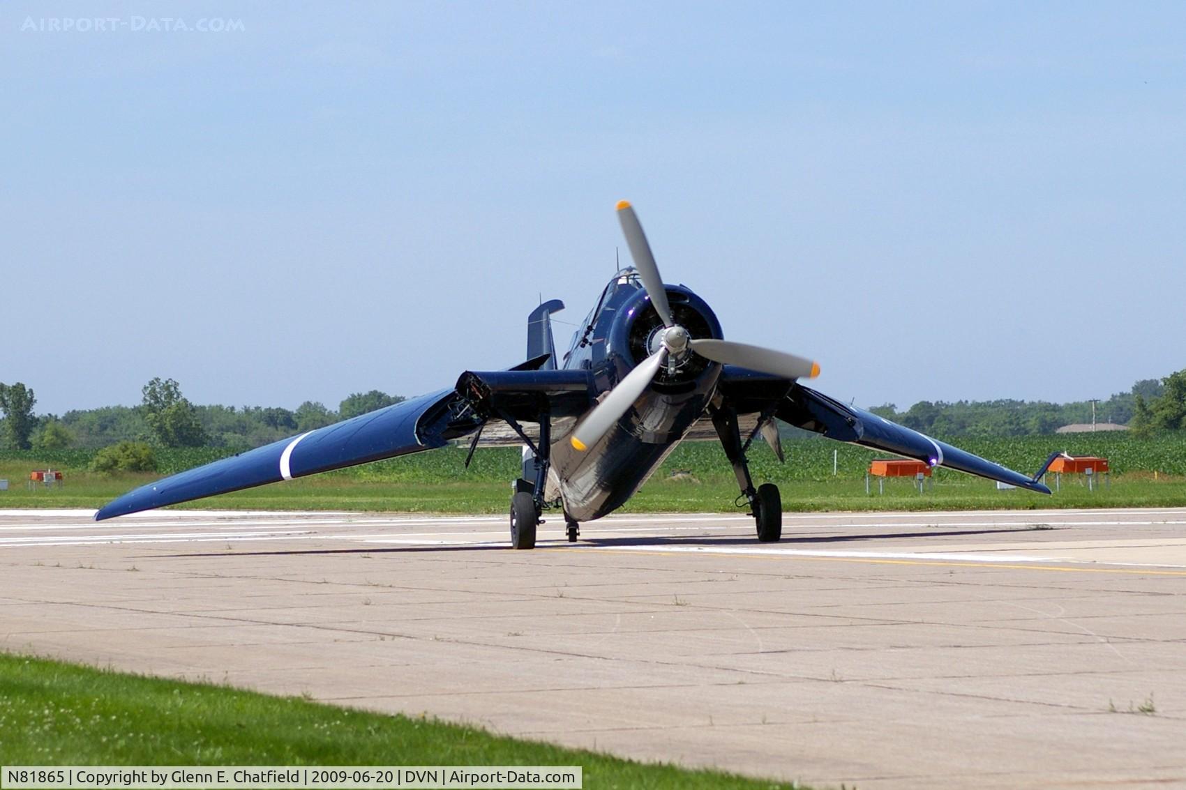 N81865, 1945 Grumman TBM-3E Avenger C/N 5632, Quad Cities Air Show