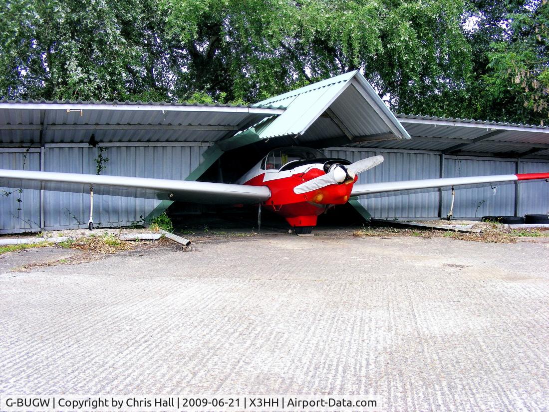 G-BUGW, 1979 Slingsby T-61F Venture T2 C/N 1962, at Hinton in the Hedges.