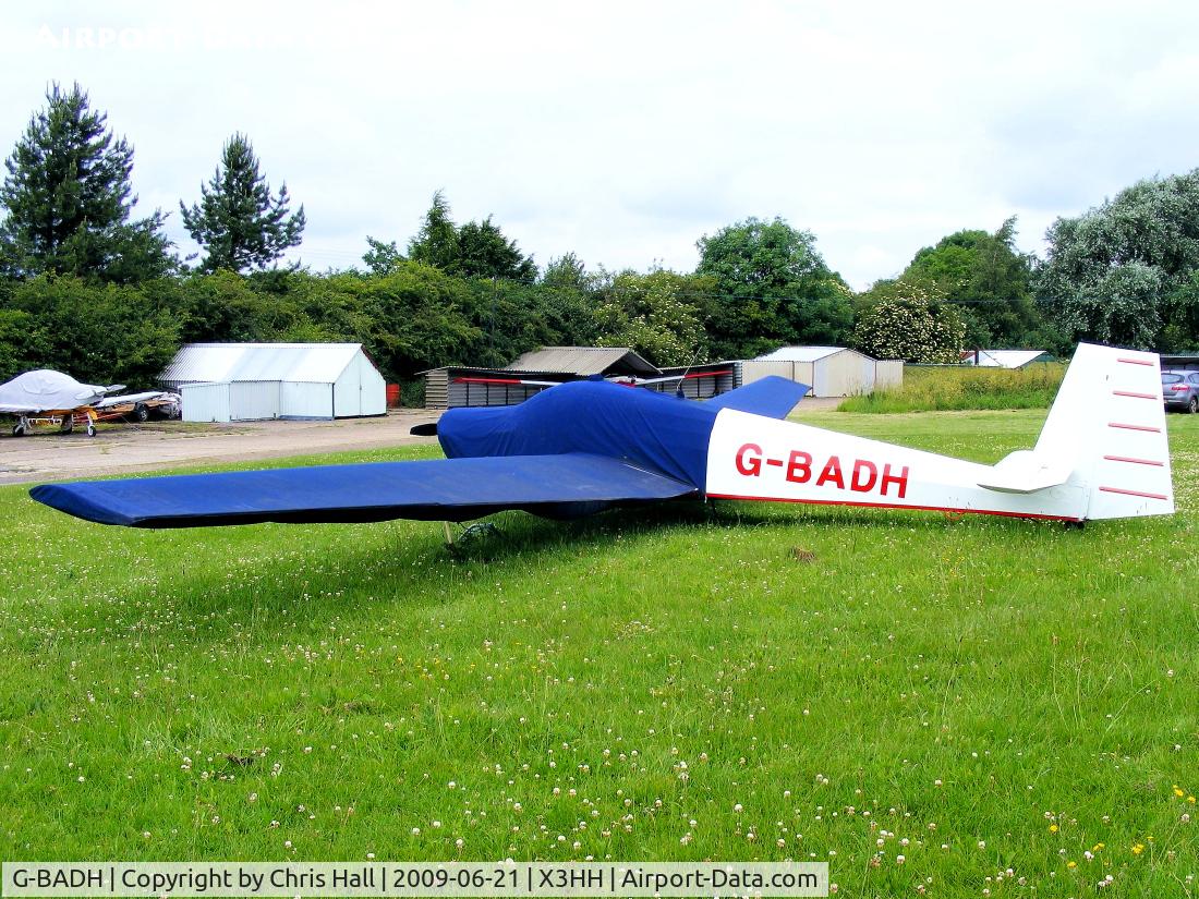 G-BADH, 1972 Slingsby T-61A Falke C/N 1774, at Hinton in the Hedges.