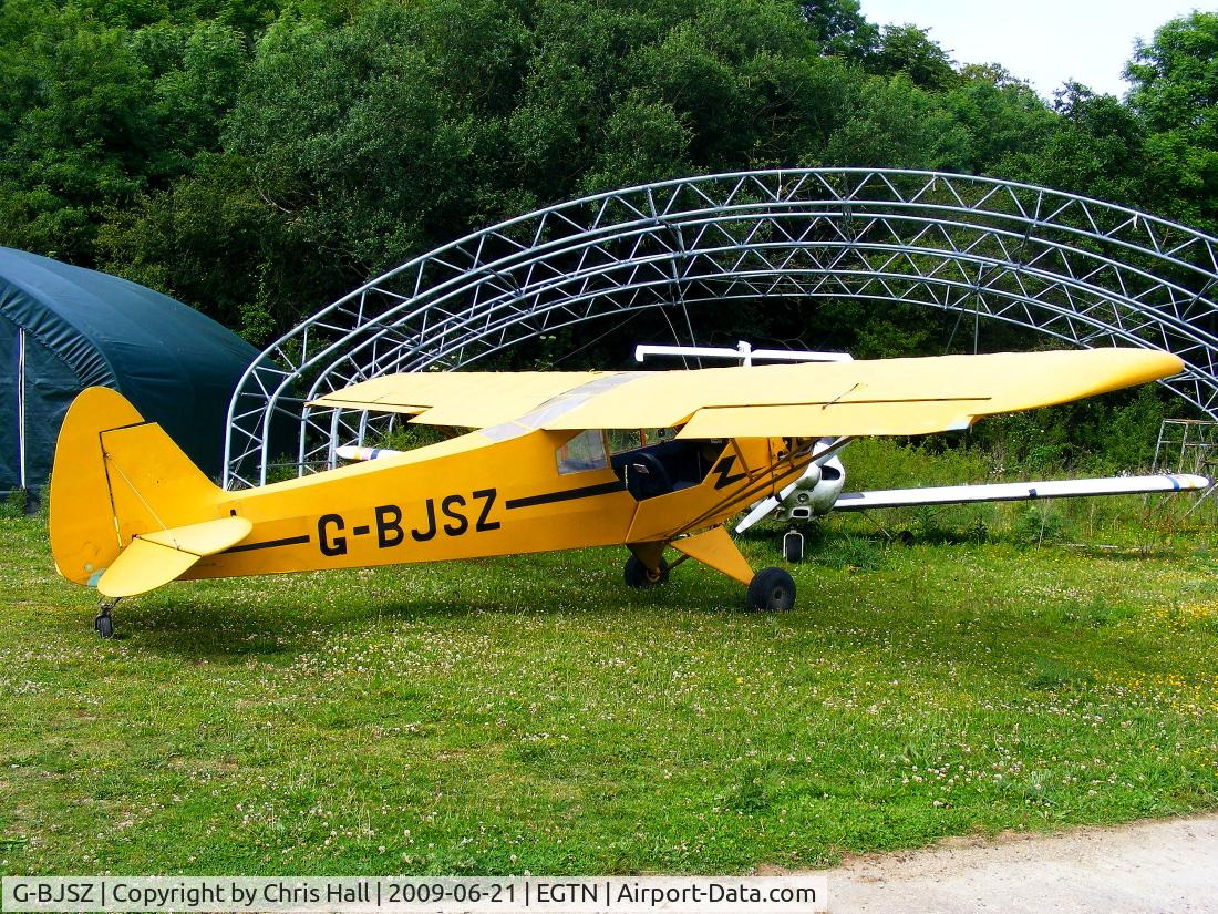 G-BJSZ, 1944 Piper L-4H Grasshopper (J3C-65D) C/N 11874, Enstone Airfield Previous ID: D-EHID