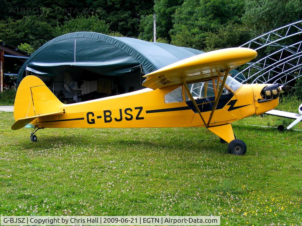 G-BJSZ, 1944 Piper L-4H Grasshopper (J3C-65D) C/N 11874, Enstone Airfield Previous ID: D-EHID